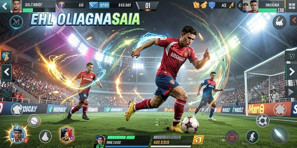 ollo4d - Fitur multiplayer yang memungkinkan Anda bersaing dengan teman.